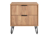 DUMBO 2.0 Nightstand in Golden Brown by Manhattan Comfort at Eve Furniture