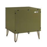 DUMBO 2.0 Nightstand in Olive Green by Manhattan Comfort at Eve Furniture