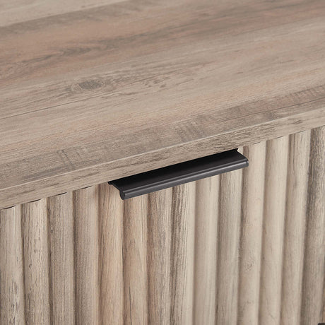 DUMBO 2.0 Nightstand in Rustic Grey by Manhattan Comfort at Eve Furniture