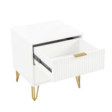 DUMBO 2.0 Nightstand in White by Manhattan Comfort at Eve Furniture