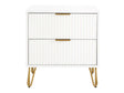 DUMBO 2.0 Nightstand in White by Manhattan Comfort at Eve Furniture