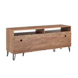 DUMBO 63" TV Stand in Golden Brown by Manhattan Comfort at Eve Furniture