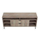 DUMBO 63" TV Stand in Rustic Grey by Manhattan Comfort at Eve Furniture