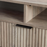 DUMBO 63" TV Stand in Rustic Grey by Manhattan Comfort at Eve Furniture