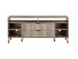 DUMBO 63" TV Stand in Rustic Grey by Manhattan Comfort at Eve Furniture