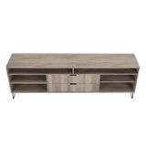 DUMBO 85" TV Stand in Golden Brown by Manhattan Comfort at Eve Furniture