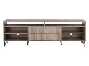 DUMBO 85" TV Stand in Golden Brown by Manhattan Comfort at Eve Furniture