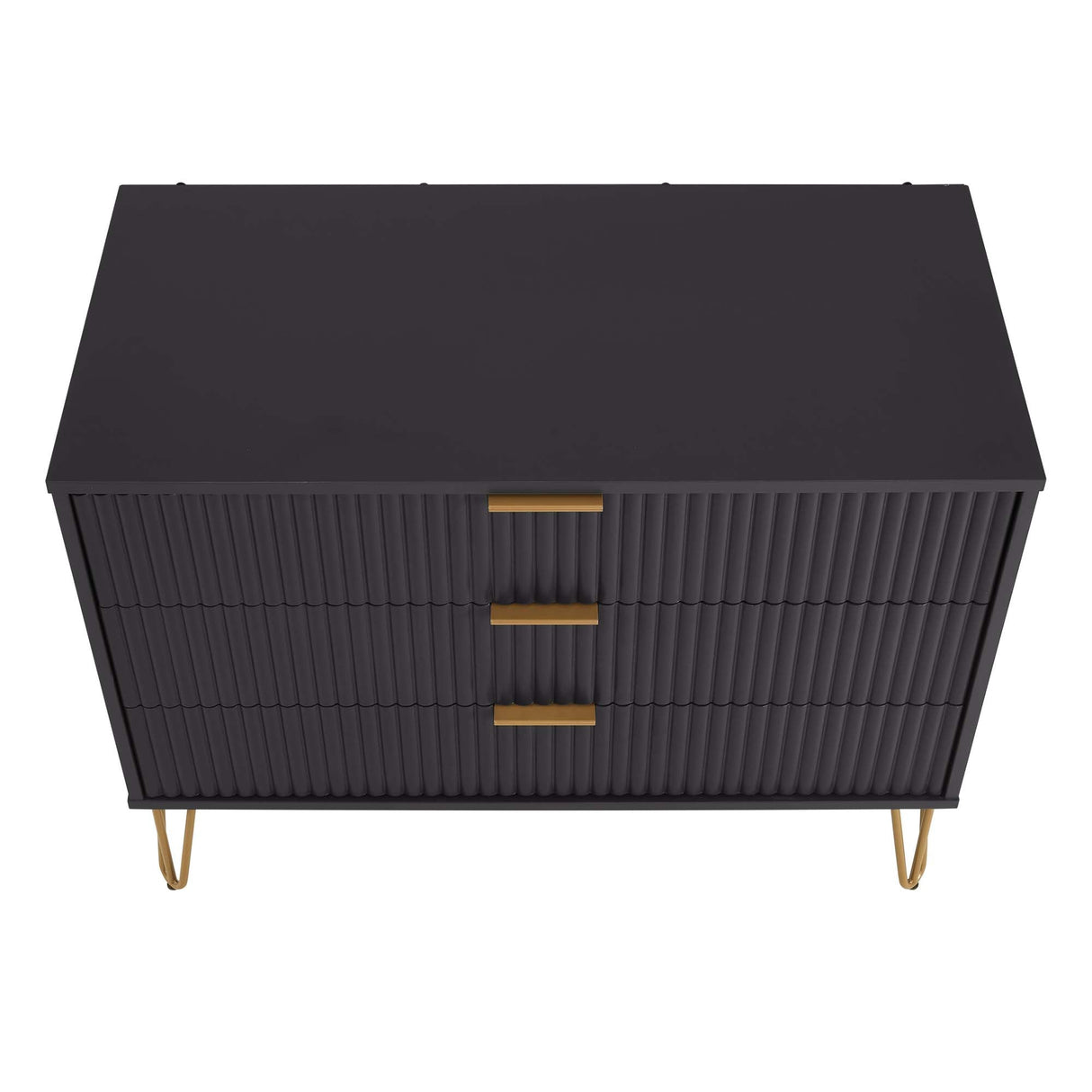 DUMBO Dresser in Black by Manhattan Comfort at Eve Furniture
