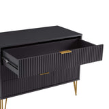 DUMBO Dresser in Black by Manhattan Comfort at Eve Furniture