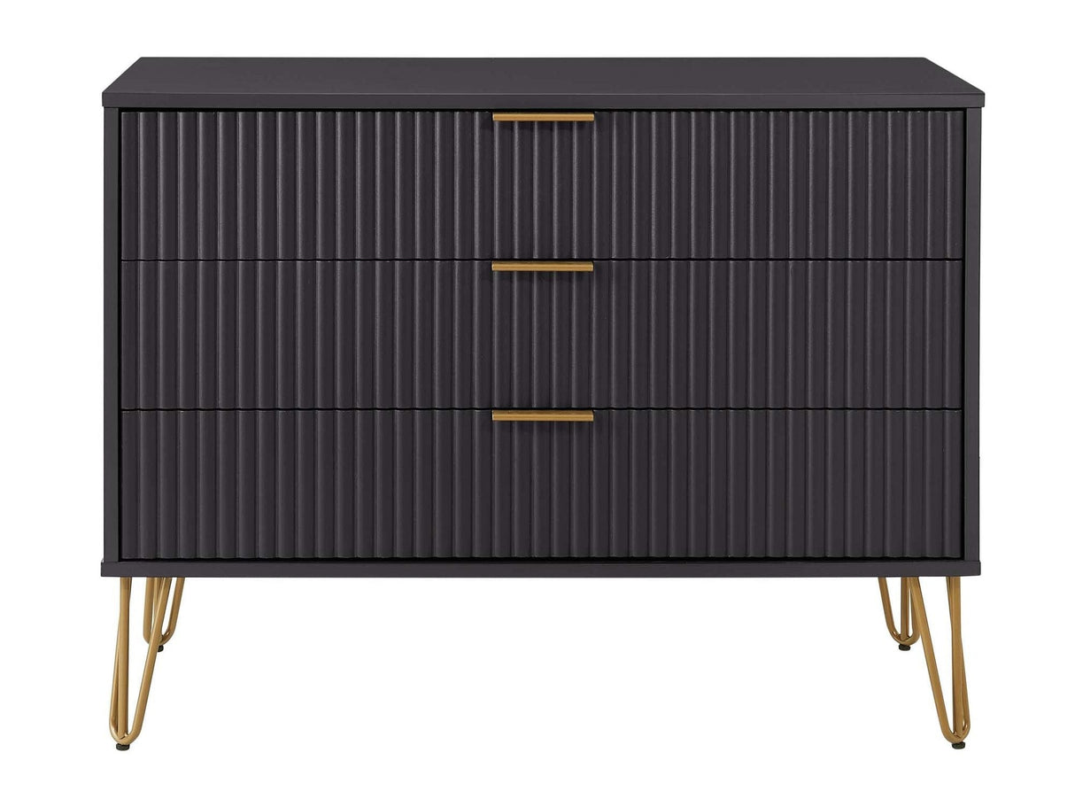 DUMBO Dresser in Black by Manhattan Comfort at Eve Furniture
