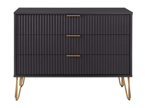 DUMBO Dresser in Black by Manhattan Comfort at Eve Furniture