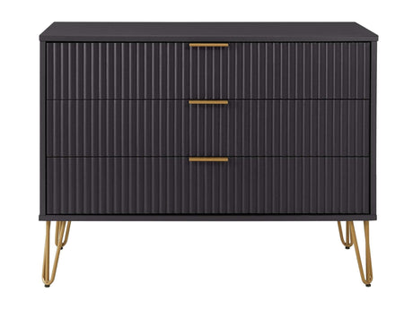 DUMBO Dresser in Black by Manhattan Comfort at Eve Furniture