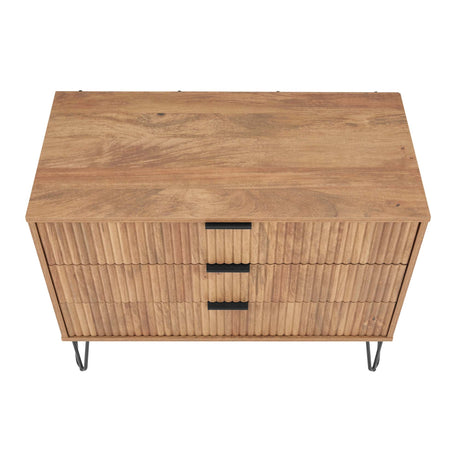 DUMBO Dresser in Golden Brown by Manhattan Comfort at Eve Furniture