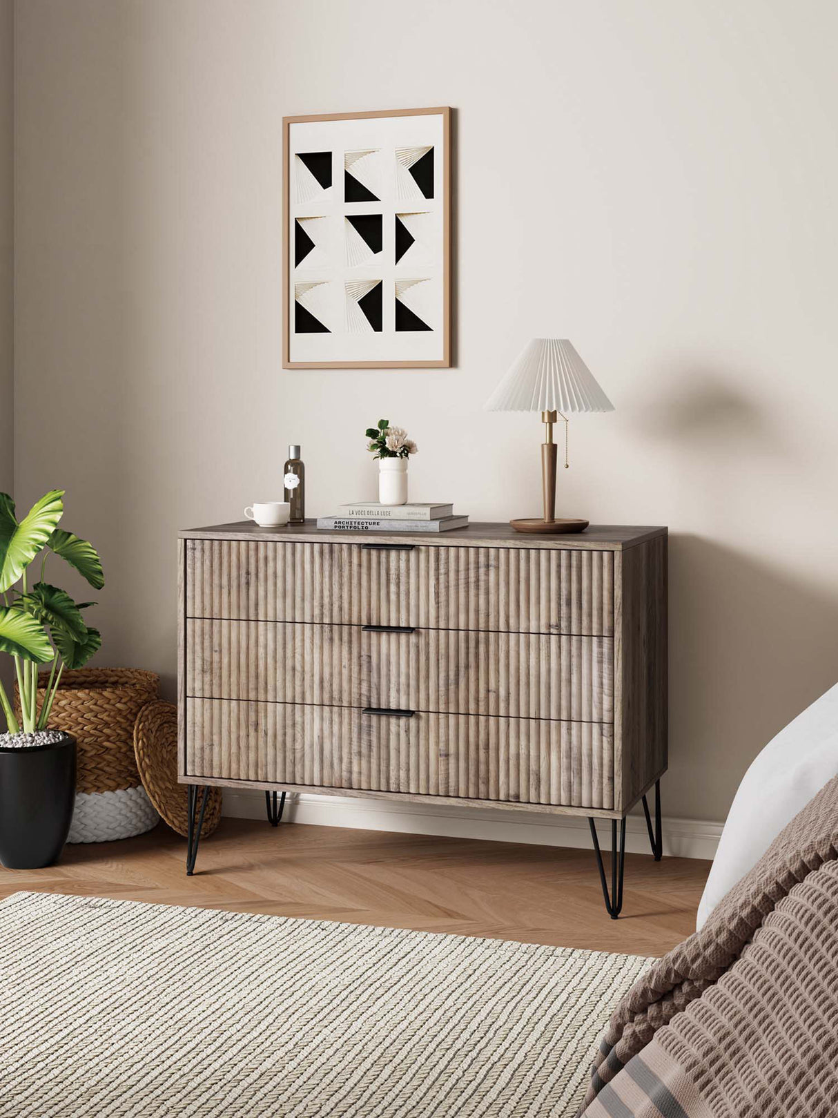 DUMBO Dresser in Grey by Manhattan Comfort at Eve Furniture