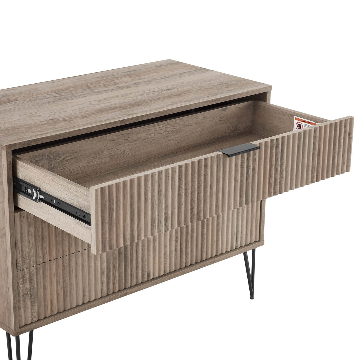 DUMBO Dresser in Grey by Manhattan Comfort at Eve Furniture