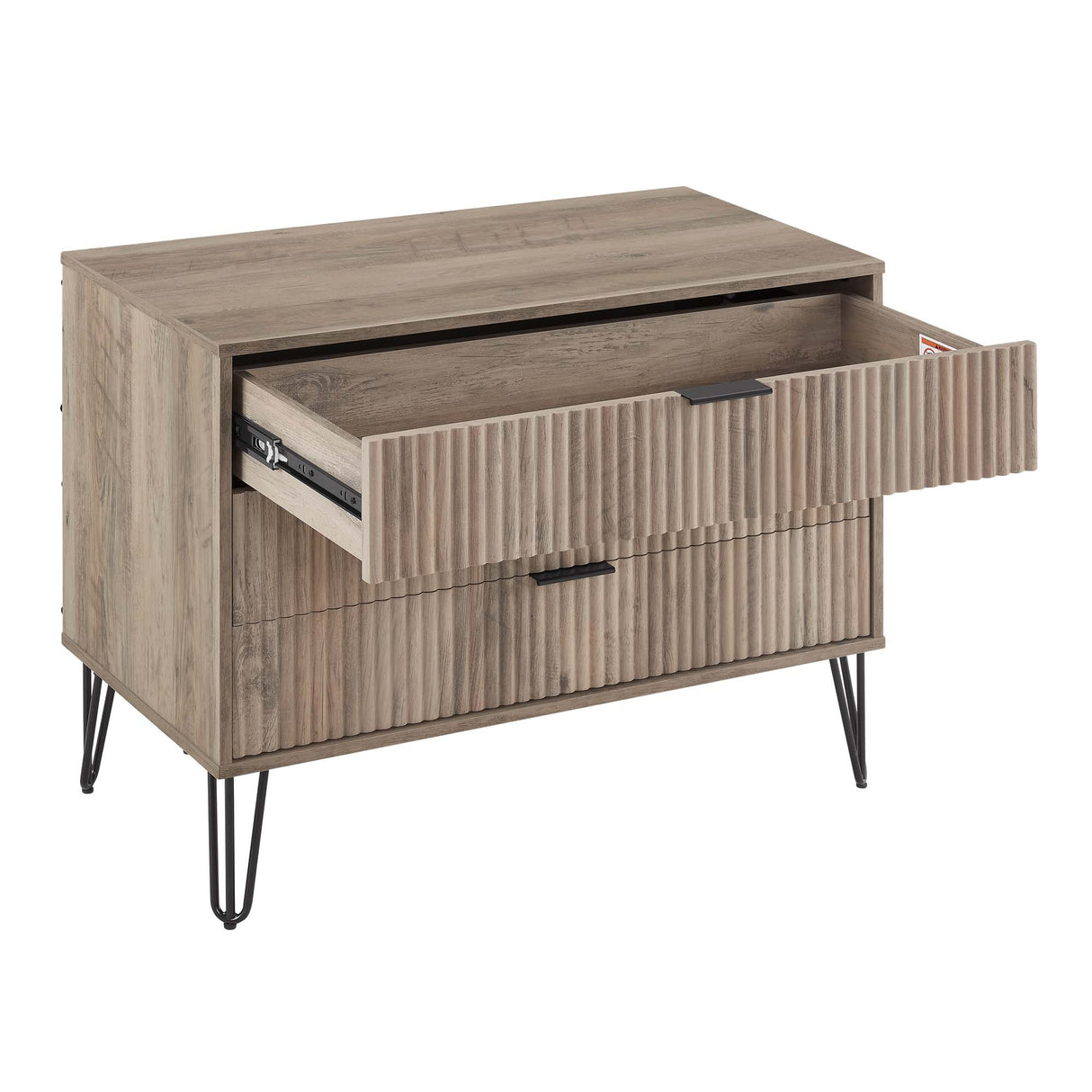 DUMBO Dresser in Grey by Manhattan Comfort at Eve Furniture
