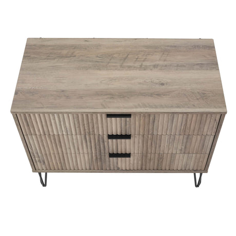 DUMBO Dresser in Grey by Manhattan Comfort at Eve Furniture