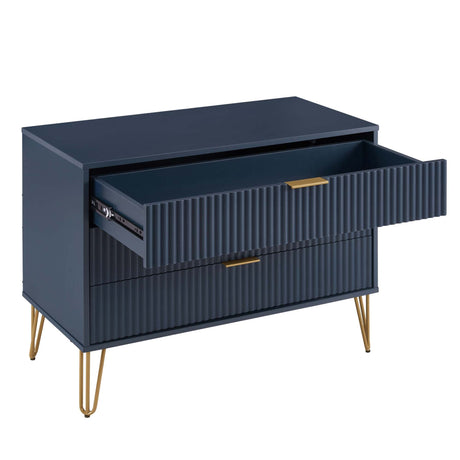 DUMBO Dresser in Midnight Blue by Manhattan Comfort at Eve Furniture