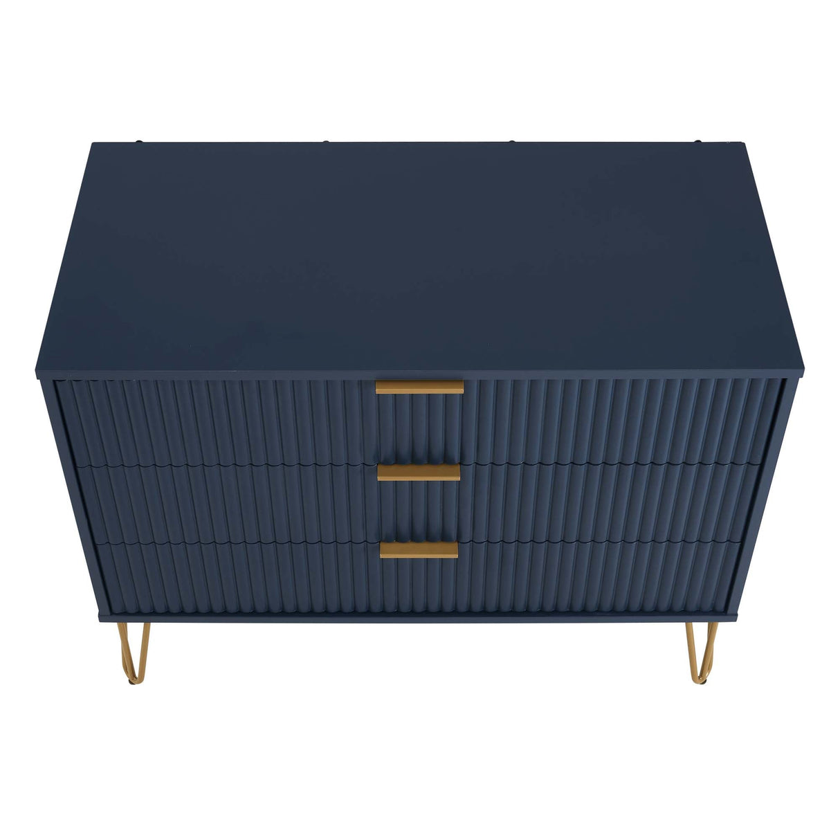 DUMBO Dresser in Midnight Blue by Manhattan Comfort at Eve Furniture