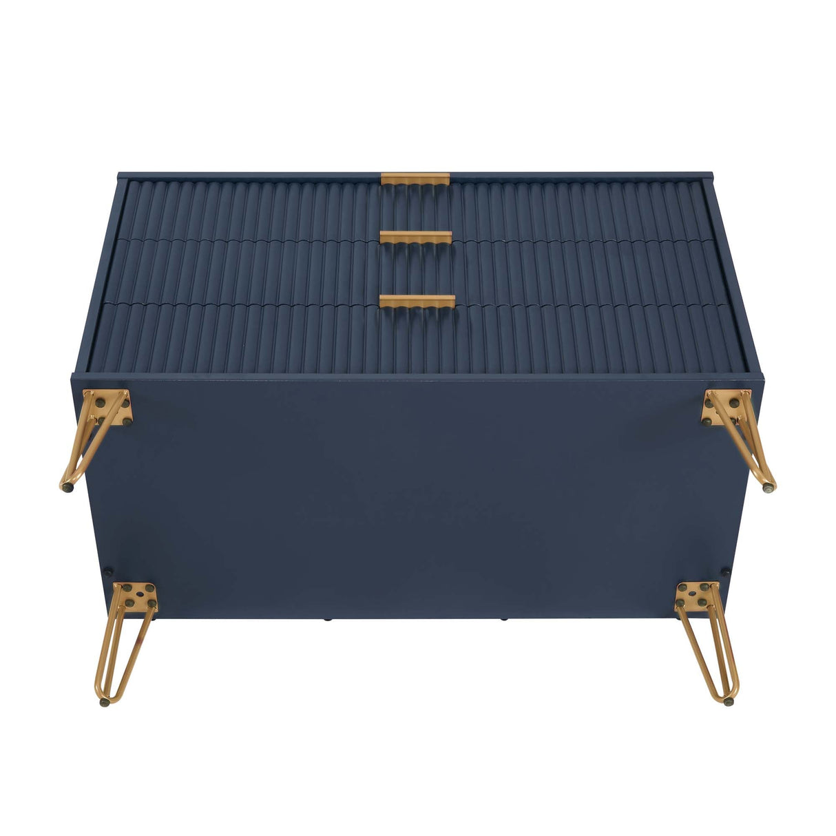 DUMBO Dresser in Midnight Blue by Manhattan Comfort at Eve Furniture