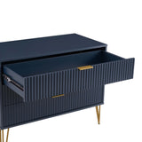 DUMBO Dresser in Midnight Blue by Manhattan Comfort at Eve Furniture