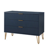 DUMBO Dresser in Midnight Blue by Manhattan Comfort at Eve Furniture