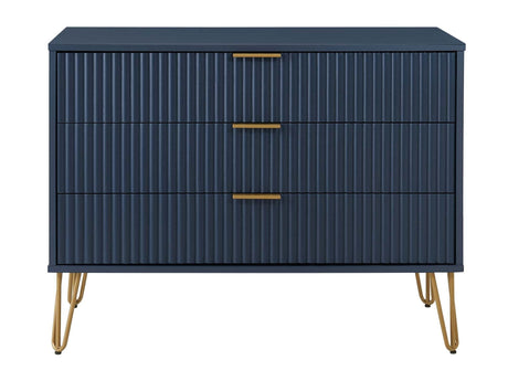 DUMBO Dresser in Midnight Blue by Manhattan Comfort at Eve Furniture