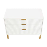 DUMBO Dresser in White by Manhattan Comfort at Eve Furniture