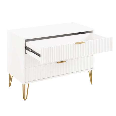 DUMBO Dresser in White by Manhattan Comfort at Eve Furniture