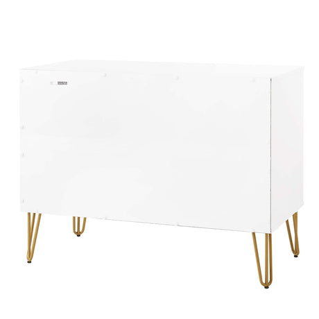 DUMBO Dresser in White by Manhattan Comfort at Eve Furniture