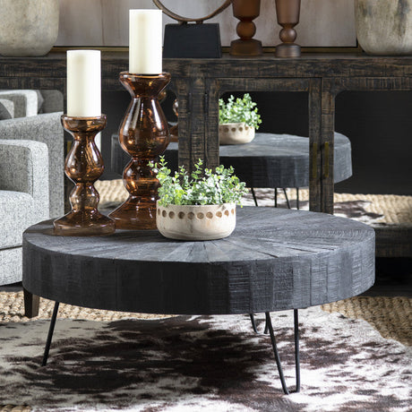 Dummond Black Cocktail Table by Crestview at Eve Furniture