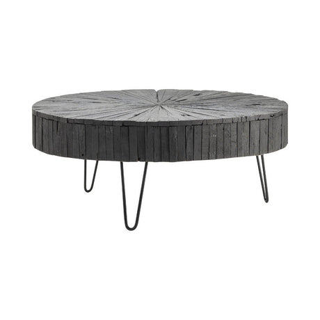 Dummond Black Cocktail Table by Crestview at Eve Furniture