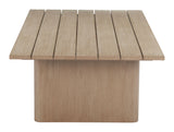 Duna Natural Outdoor Coffee Table by Zuomod at Eve Furniture