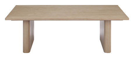 Duna Natural Outdoor Coffee Table by Zuomod at Eve Furniture