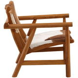 Dunbar Chair, Brown by Dovetail at Eve Furniture