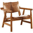Dunbar Chair, Brown by Dovetail at Eve Furniture
