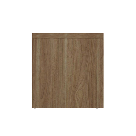 Duncan 70" TV Stand in Maple and Off White by Manhattan Comfort at Eve Furniture