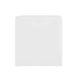 Duncan 70" TV Stand in White by Manhattan Comfort at Eve Furniture