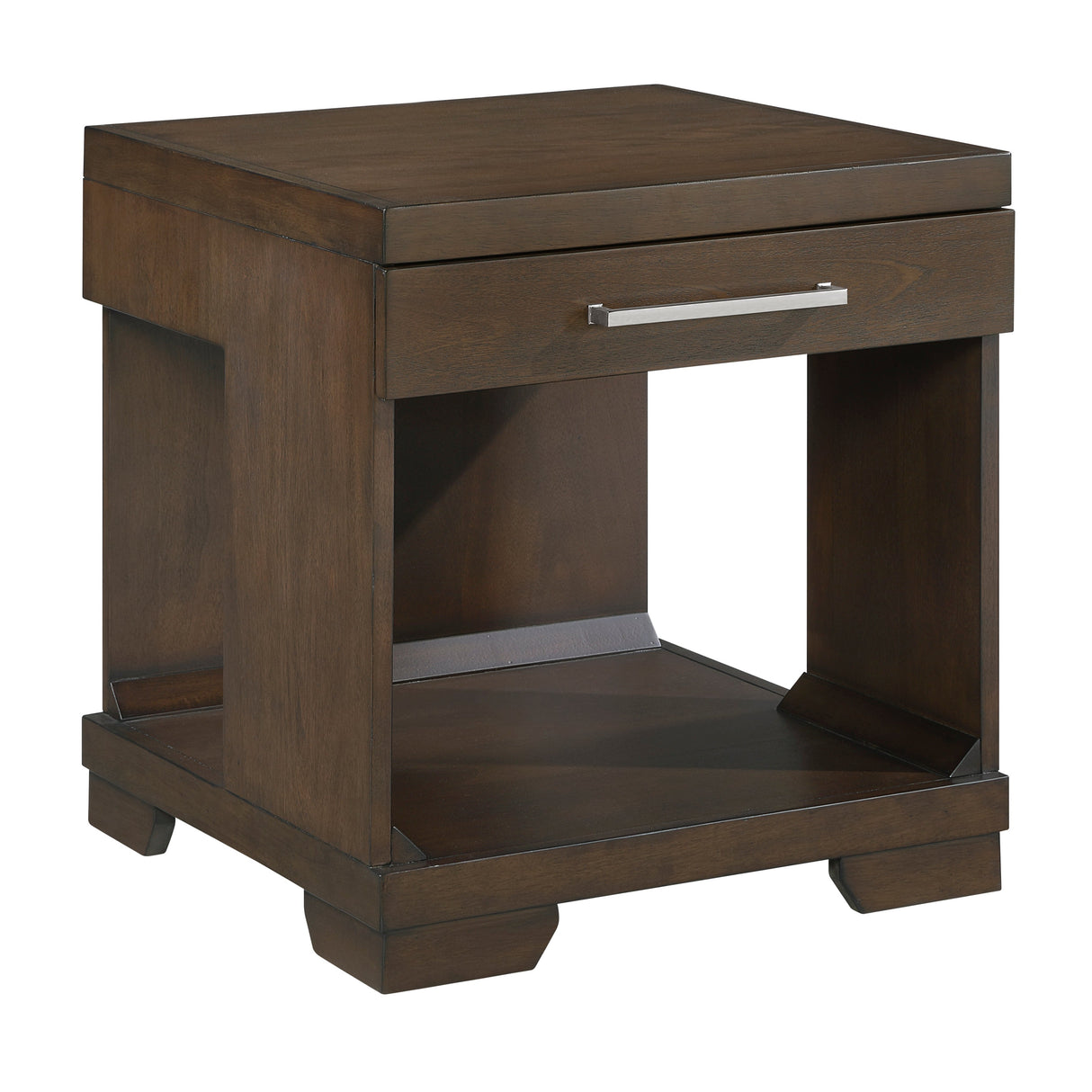 Duncan Espresso End Table