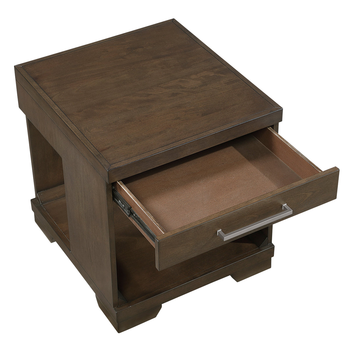 Duncan Espresso End Table