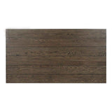 Duncan Suede Brown/Carbon Black Coffee Table by Classic Home at Eve Furniture