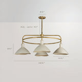 Dune 4-Light Chandelier by Co.House Designs at Eve Furniture