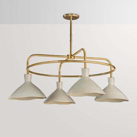 Dune 4-Light Chandelier by Co.House Designs at Eve Furniture