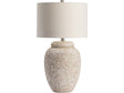 Dune Beige/White Table Lamp by Crestview at Eve Furniture