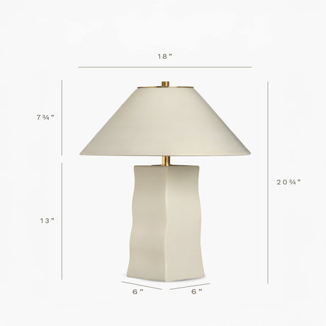 Dune Ceramic Table Lamp by Co.House Designs at Eve Furniture