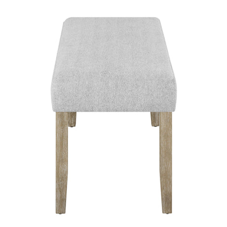 Dune Light Gray Genuine Marble Dining Set by Crown Mark at Eve Furniture