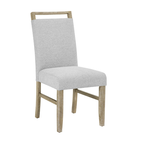 Dune Light Gray Genuine Marble Dining Set by Crown Mark at Eve Furniture