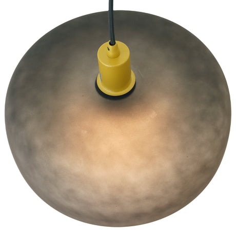 Dune Pendant Lamp - Black Sprayed and Gold by Ashcroft Furniture at Eve Furniture