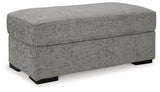 Dunmor Graphite Ottoman