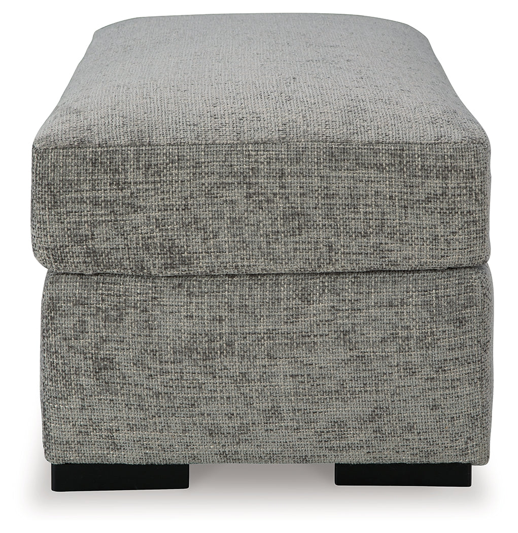 Dunmor Graphite Ottoman